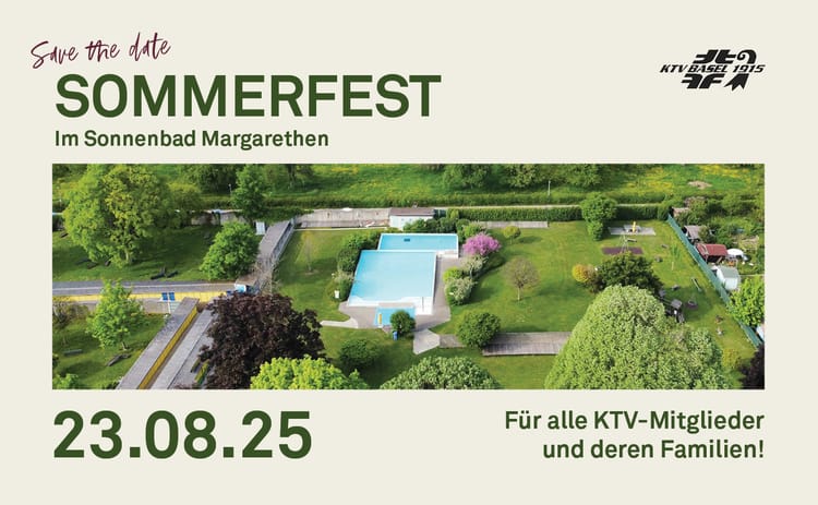 Save the date Sommerfest